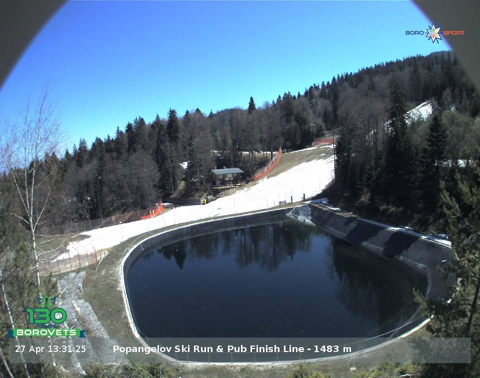 Borovets: Rila mountain - Popangelov ski slope, 1483 masl
