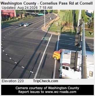 Hillsboro: Washington County - Cornelius Pass Rd at Cornell