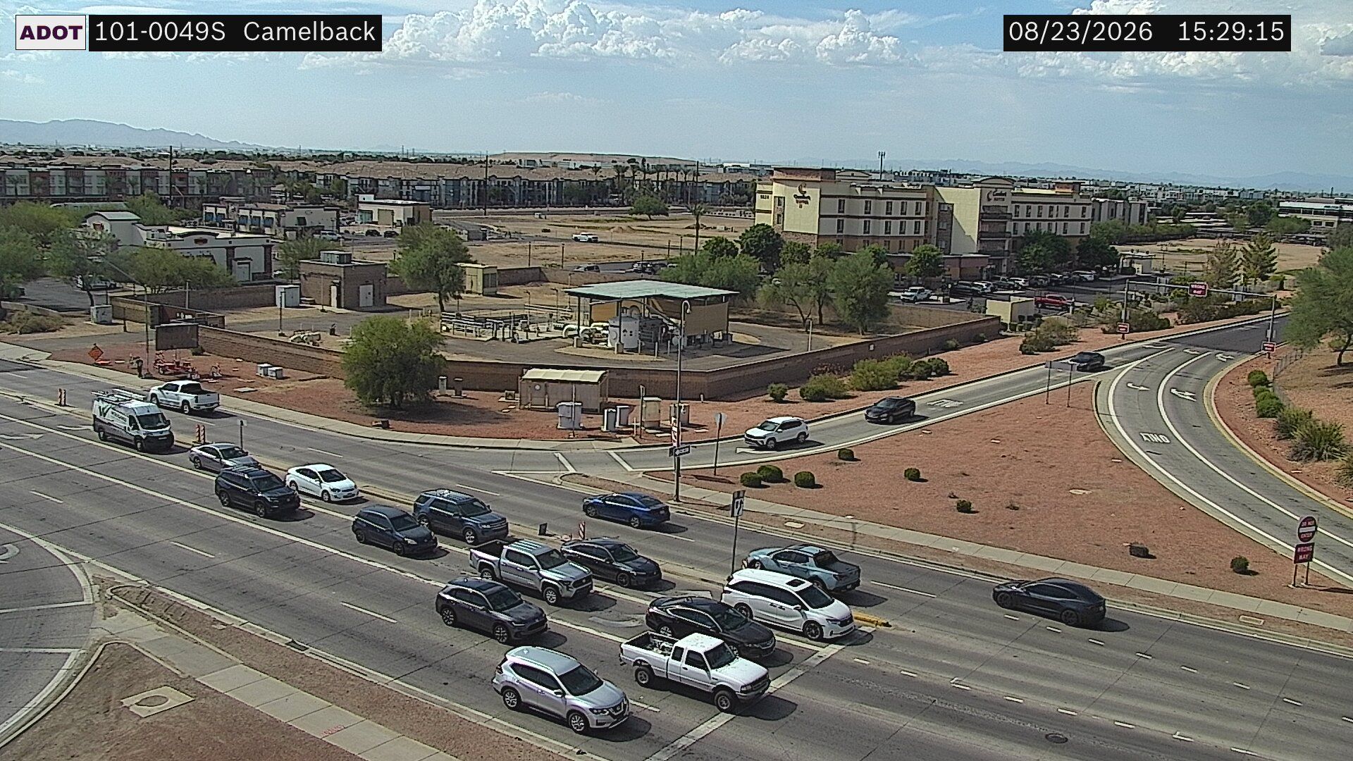 Phoenix: Loop 101 South at Camelback Rd