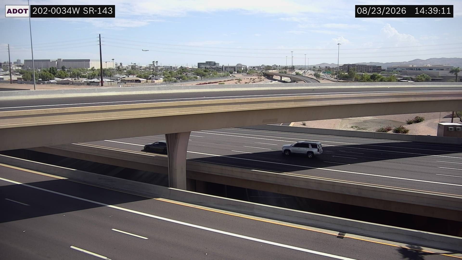 Phoenix › South: SR-143 SB 3.32 @L202