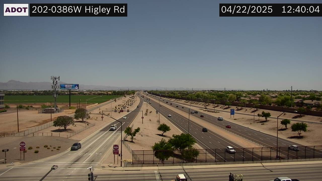 Gilbert › West: SR-202 WB 38.60 @Higley Rd
