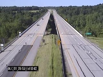 Union Township: I-376 @ MM 15 (EAST OF US 422)