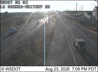Anacortes: SR 20 at MP 53.2: La Conner-Whitney Rd