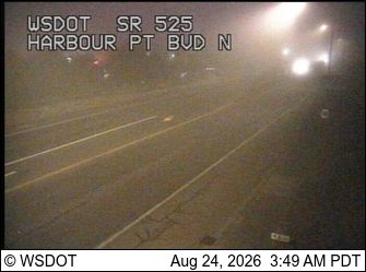 Mukilteo: SR 525 at MP 5.2: Harbour Pt Bvd N