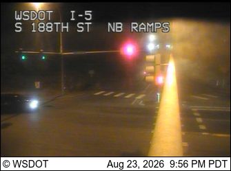 SeaTac: I-5 at MP 152: S 188th St NB Ramps
