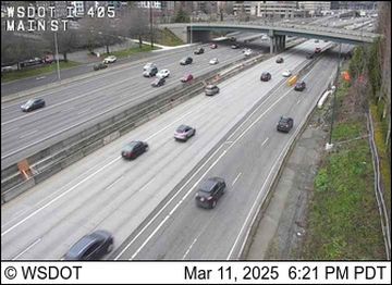 Bellevue: I-405 at MP 13.3: Main St