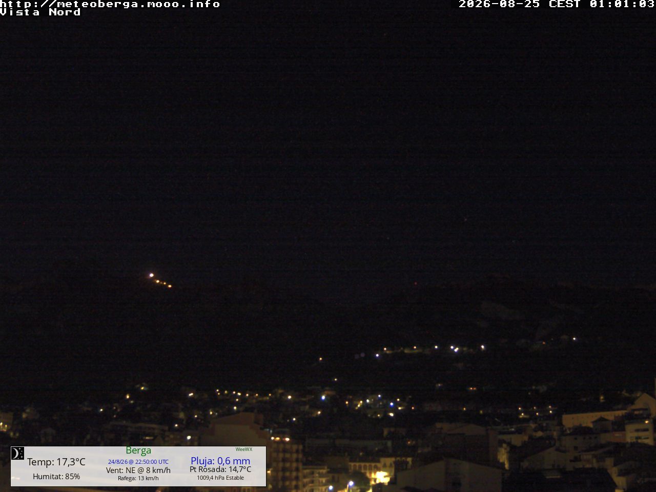 Berga: looking North-West