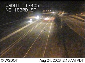 Bothell: I-405 at MP 22.8: NE 163rd St