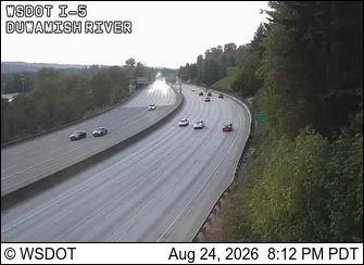 Burien: I-5 at MP 156.6: Duwamish River