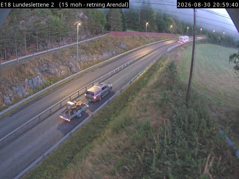 Valle: E18 Lundeslettene (Arendal)