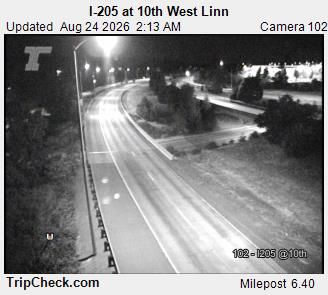 West Linn: I-205 at 10th