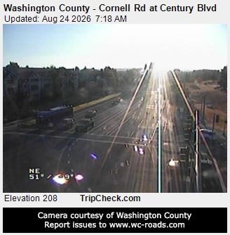 Hillsboro: Washington County - Cornell Rd at Century Blvd