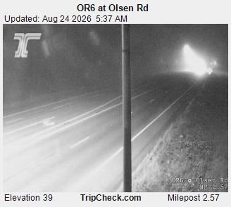 Bay City: ORE6 at Olsen Rd EB
