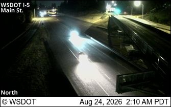 Battle Ground: I-5 at MP 3.2: Main St