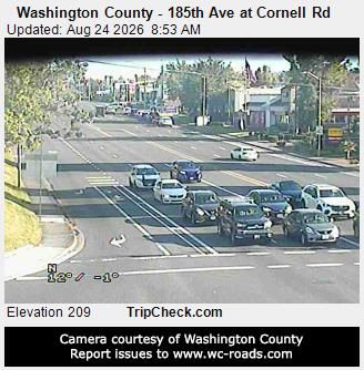 Hillsboro: Washington County - 185th Ave at Cornell Rd