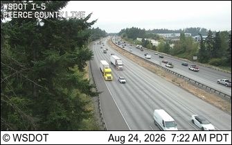 Edgewood: I-5 at MP 139.5: Pierce Co Line