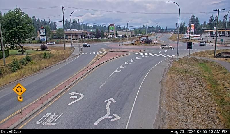 Clearwater › South: Hwy 5 at - Valley Rd, looking south