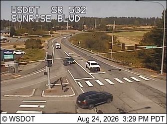 Oak Harbor › North: SR 532 at MP 0: Sunrise Blvd