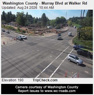Durham: Washington County - Murray Blvd at Walker Rd