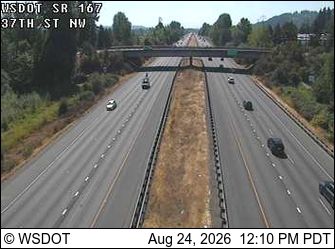 Meredith: SR 167 at MP 17.1: 37th St NW