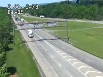 Union Township: I-81 @ EXIT 89 NB (I-78 EAST ALLENTOWN)