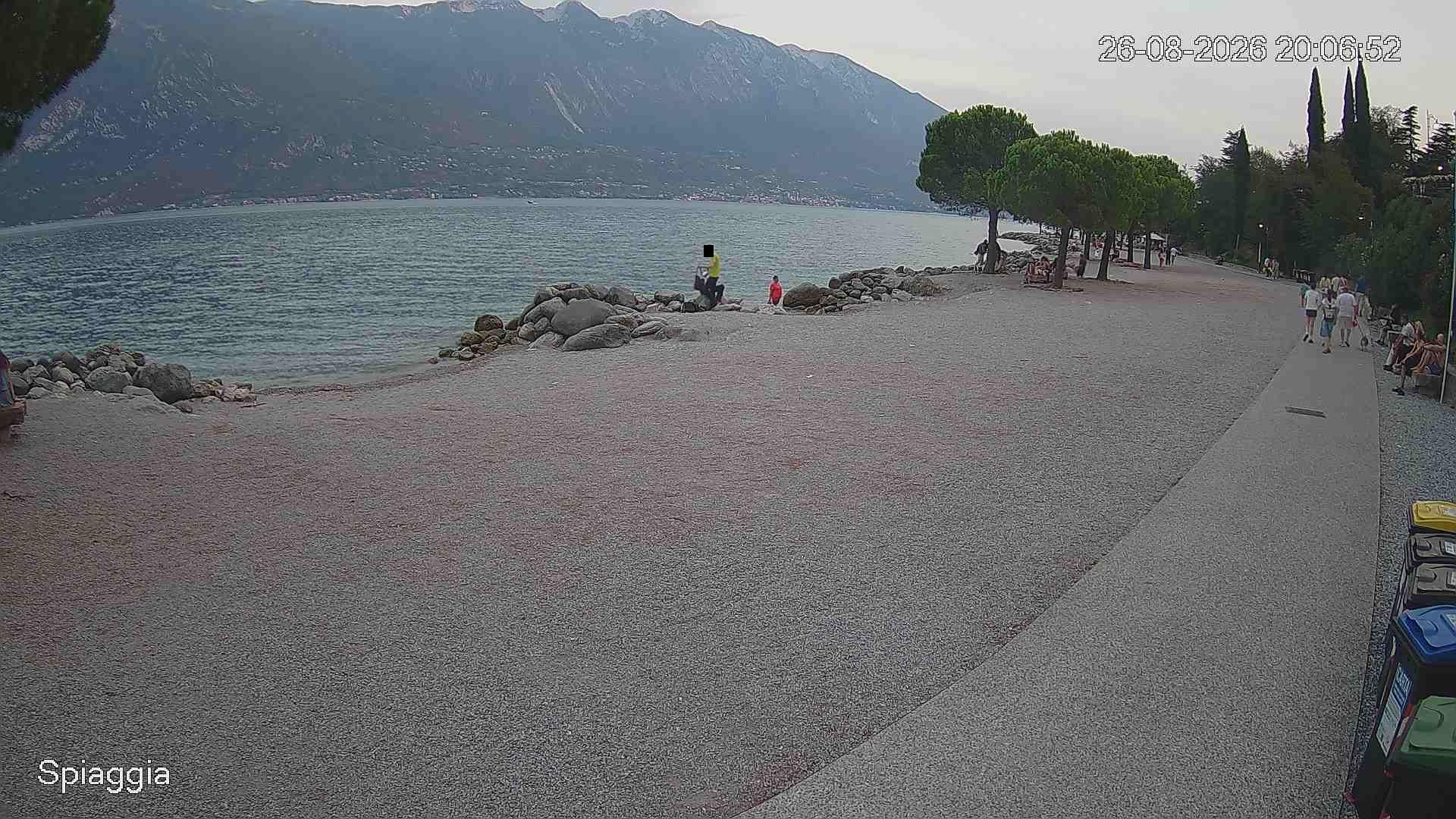 Limone sul Garda: Spiaggia _ Cola