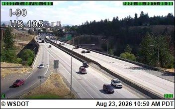 Spokane: I-90 at MP 279.4: US 195 Interchange