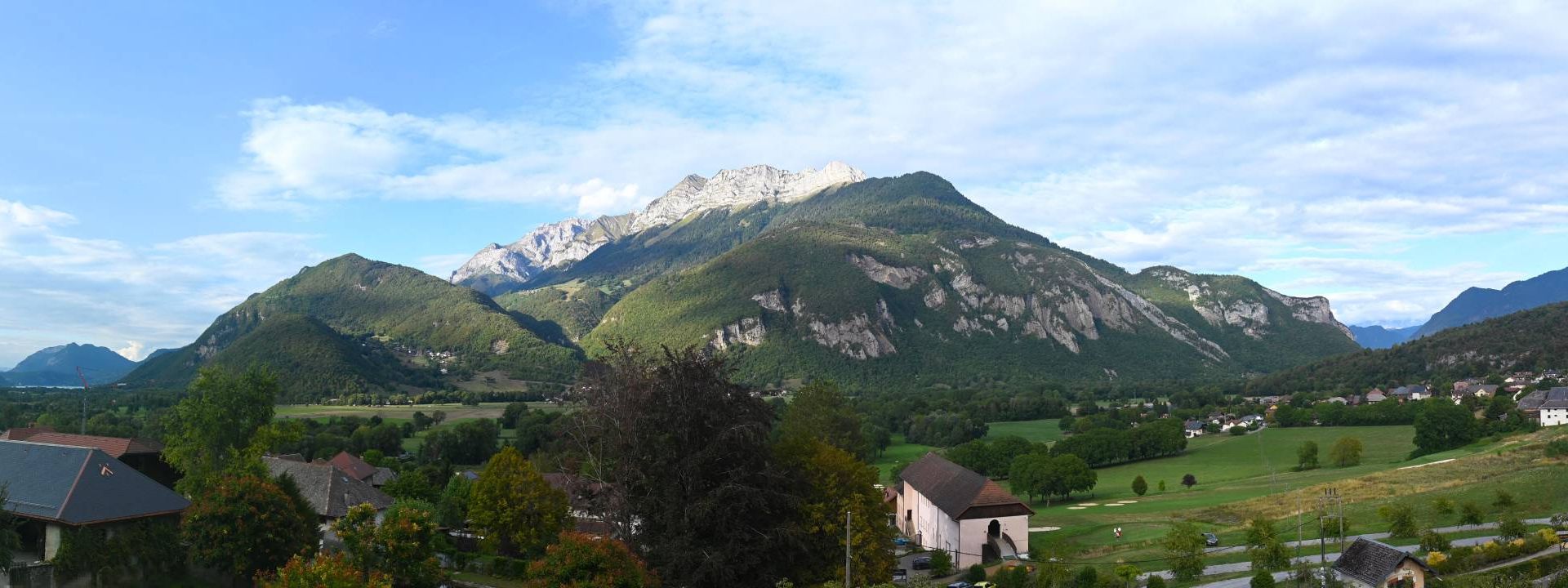 Giez: Golf de Giez - la dent de cons - La Tournette - Dents de Lanfon