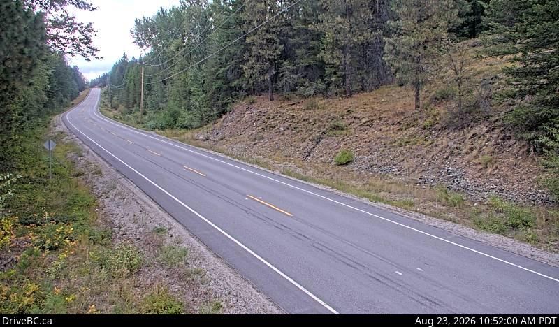Area E › North: Hwy 33, about 14 km north of Westbridge and 20 km south of Beaverdell, looking north