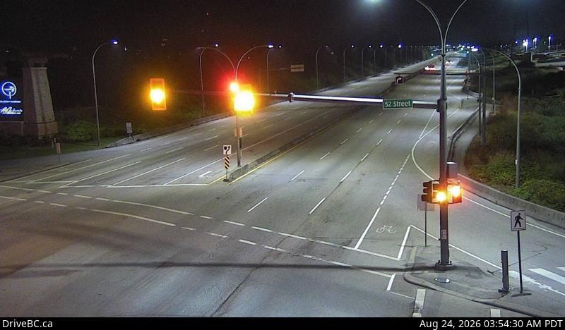 Delta › West: Hwy 17 at 52nd Street, looking west