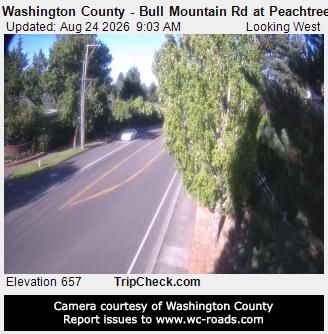 Tigard: Washington County - Bull Mountain Rd at Peachtree Dr