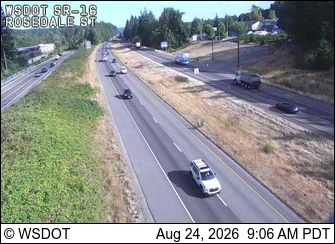 Gig Harbor: SR 16 at MP 13.2: Rosedale