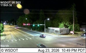 Battle Ground: SR 503 at MP 2.7: 119th St
