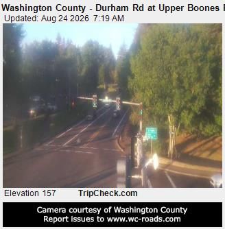 Durham: Washington County - Rd at Upper Boones Ferry Rd