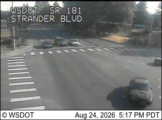 Burien: SR 181 at MP 10.9: Strander Blvd