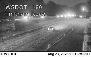 Bandera: I-90 at MP 45.2: Tinkham Road