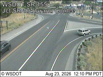 Grand Coulee › North: SR 155 at MP 25.7: SR 174