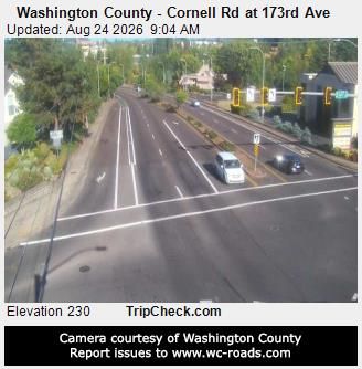 Hillsboro: Washington County - Cornell Rd at 173rd Ave