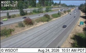 Federal Way: I-5 at MP 146: S 284th St