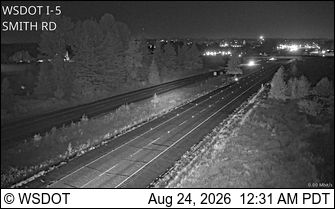 Bellingham: I-5 at MP 261.3: Smith Rd
