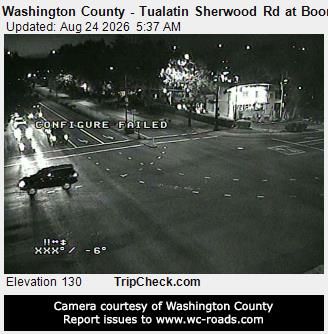 Tualatin: Washington County - Sherwood Rd at Boones Ferry Rd