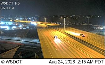 Everett: I-5 at MP 193: 36th St