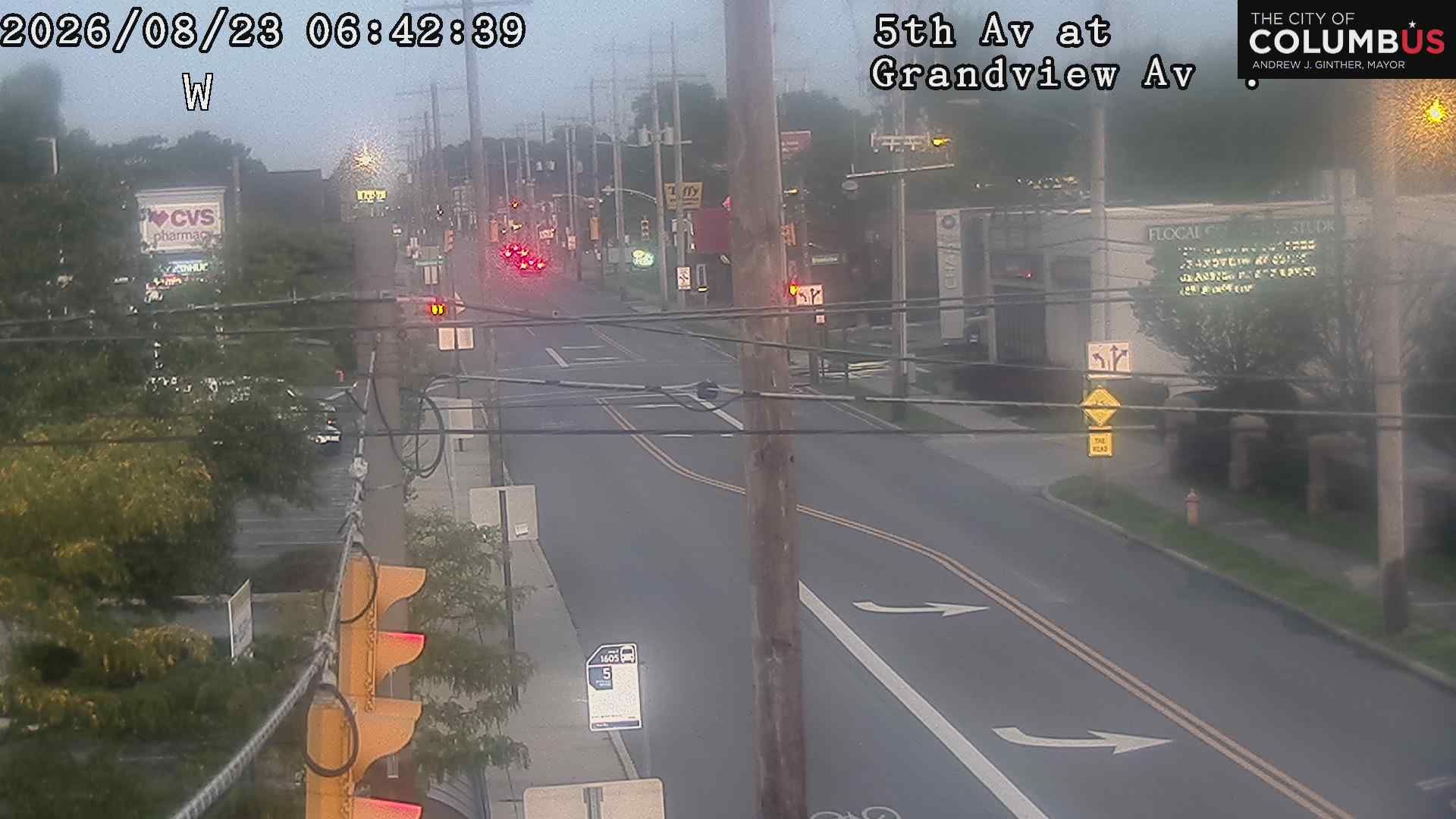 Fifth by Northwest: City of Columbus) Fifth Ave at Grandview Ave