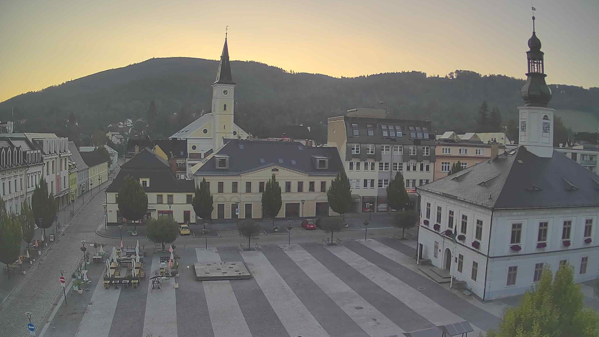 Jesenik: Masarykovo náměstí