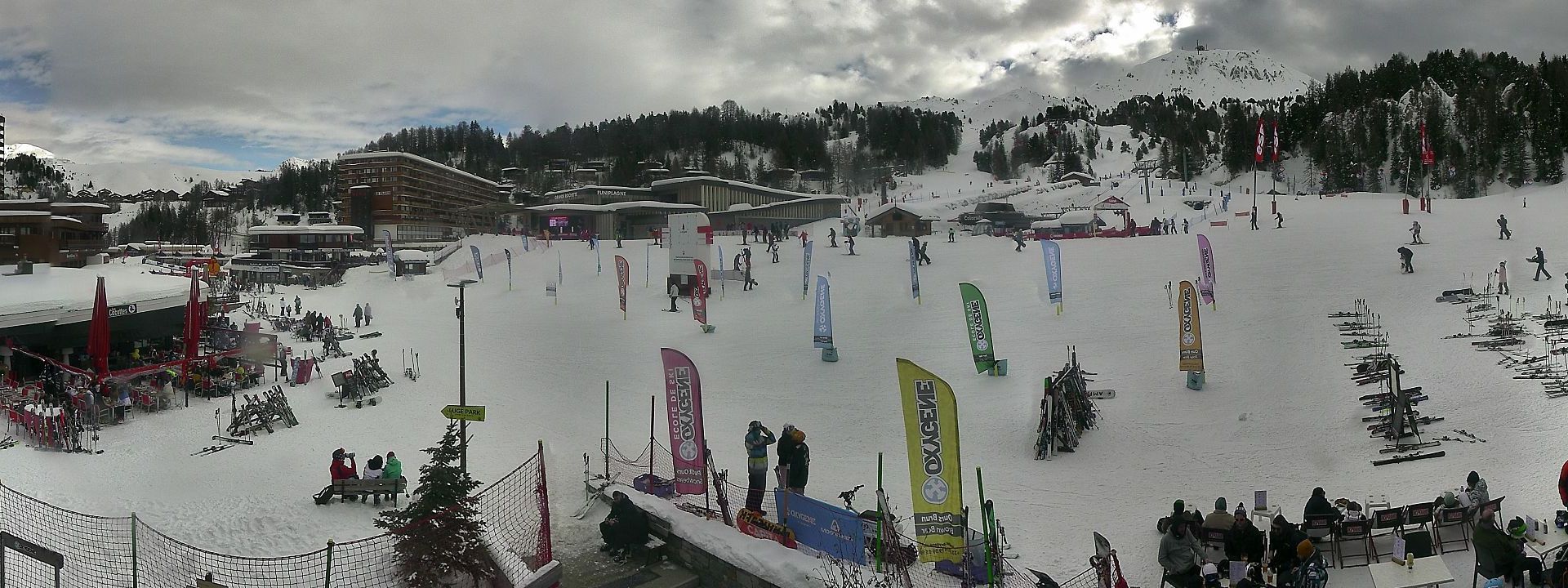 La Plagne-Tarentaise: La Plagne Piste Front