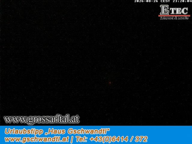 Grossarl: Blick Richtung Skigebiet