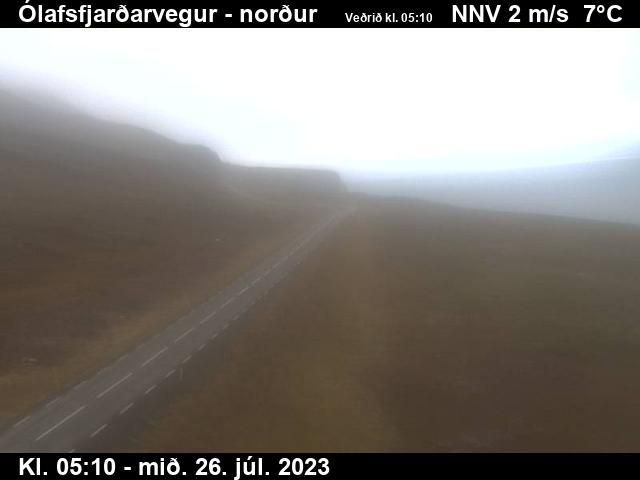 Northwestern Region: Ólafsfjarðarvegur við Sauðanes