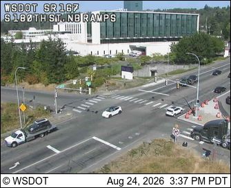Renton: SR 167 at MP 24.42: S 180th, NB Ramp