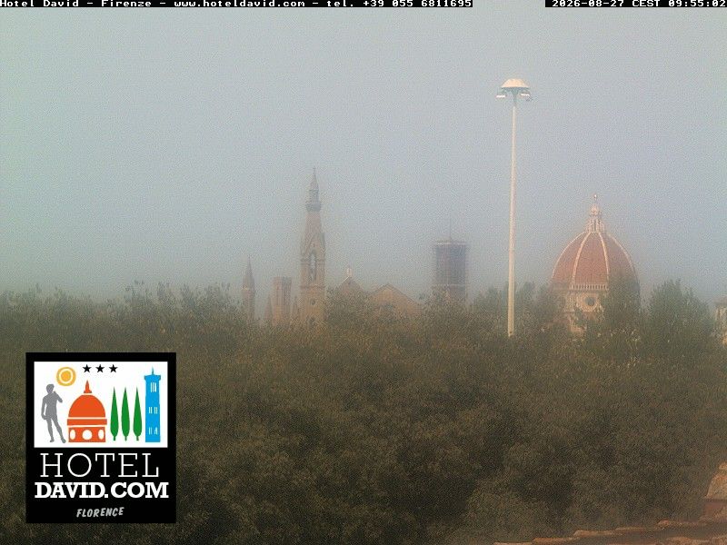 Florence: Hotel David webcam