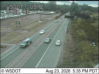 Gold Bar: US 2 at MP 24.2: Rice Rd